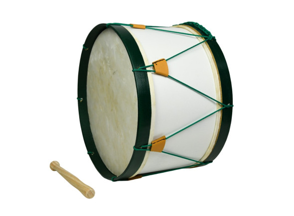 Sond Bombo tradicional 38cm verde/branco Sond Bombo tradicional 38cm verde/branco